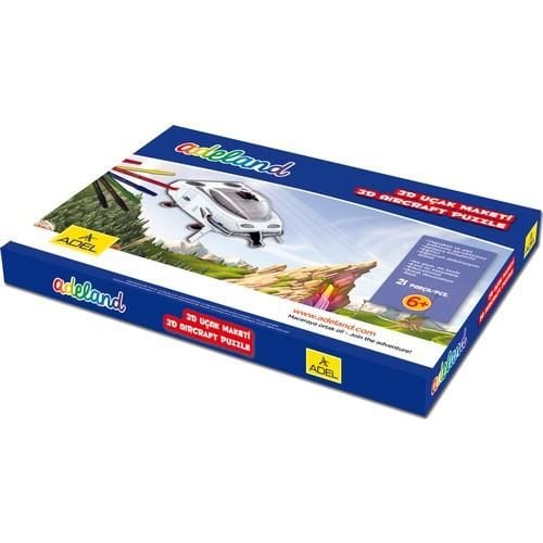 ADELAND PUZZLE 3 BOYUTLU UCAK MAKETI (4345442000)