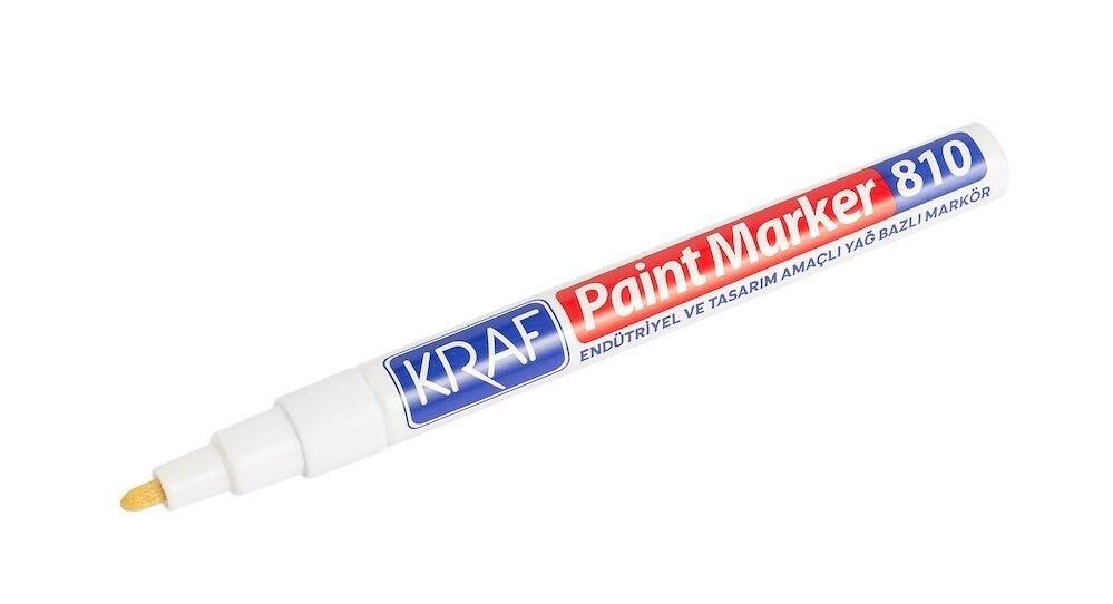KRAF PAINT MARKER 10mm BEYAZ 1 LI (810)