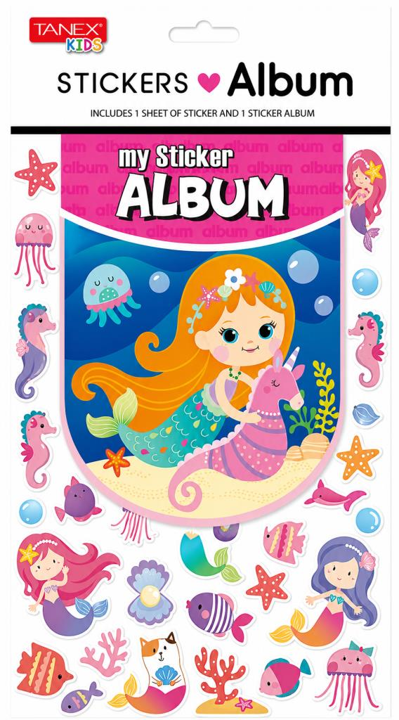 TANEX STICKER TNX-25461 DENIZ KIZI ALBUMU