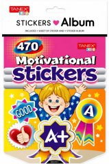 TANEX STICKERS TNX-25470 MOTIVASYON 470 LI