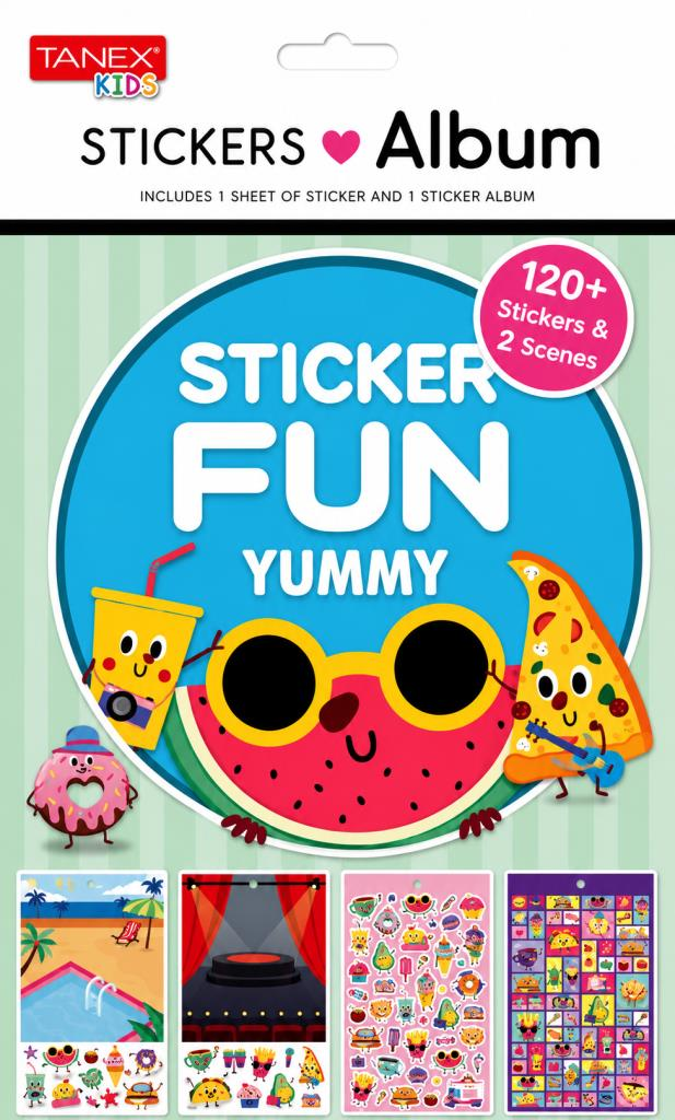 TANEX STICKER TNX-25472 NESELI ATISTIRMALIK 120 LI