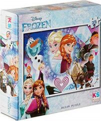 KS GAMES PUZZLE 35 PARCA FROZEN