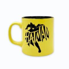 BATMAN LOGO YELLOW KUPA