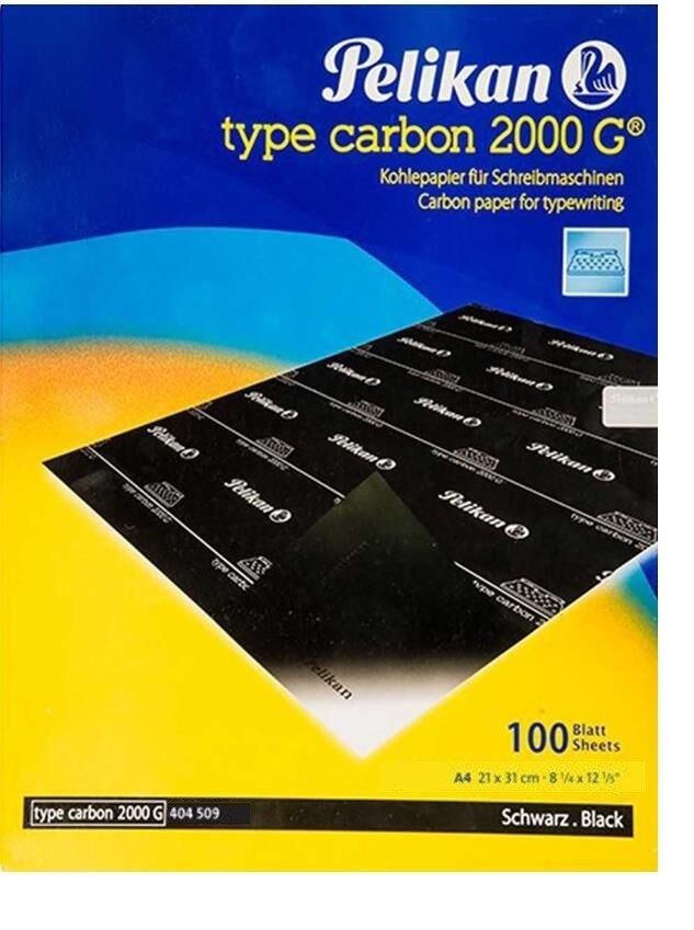PELIKAN KARBON KAGIDI SIYAH 100 LU (2000 G)