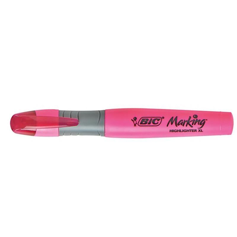 BIC FOSFORLU KALEM BRITE LINER XL PEMBE TEKLI