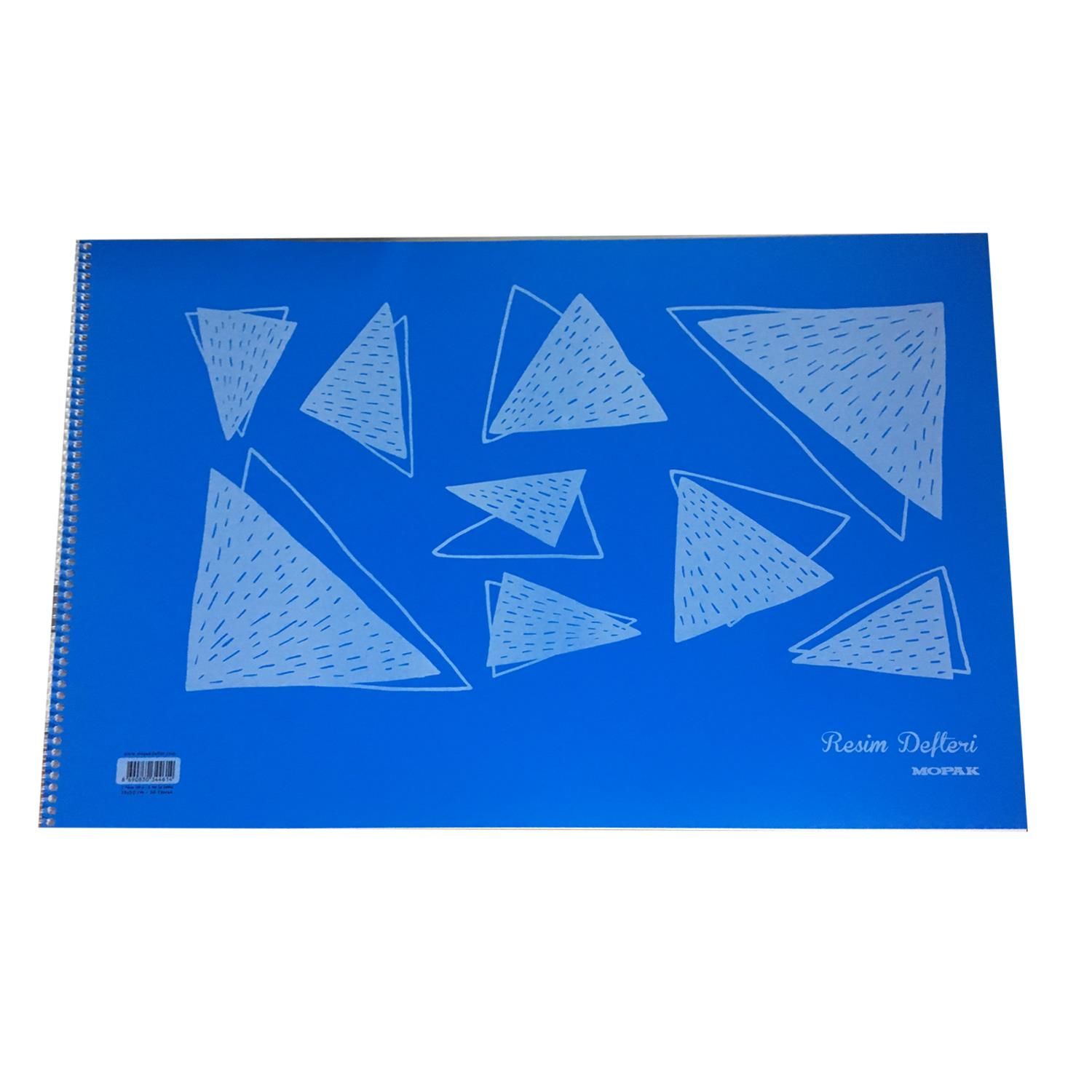 MOPAK PP 35X50 30 YAPRAK LUX RESIM DEFTERI