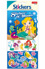 TANEX STICKER TNX-25481 ARTISTIK DENIZ KIZI ALBUMU
