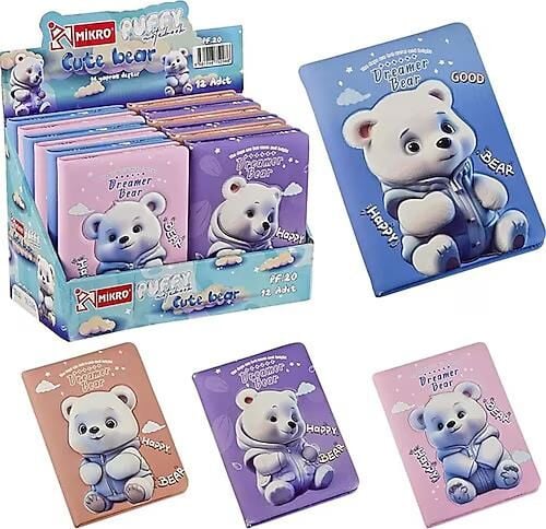 MIKRO PUFFY PF-20 CUTE BEAR GIRL NOT DEFTERI