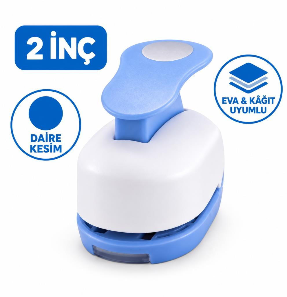 BU-BU DELGEC SEKILLI EVA VE KAGIT DAIRE 2'' DE0028