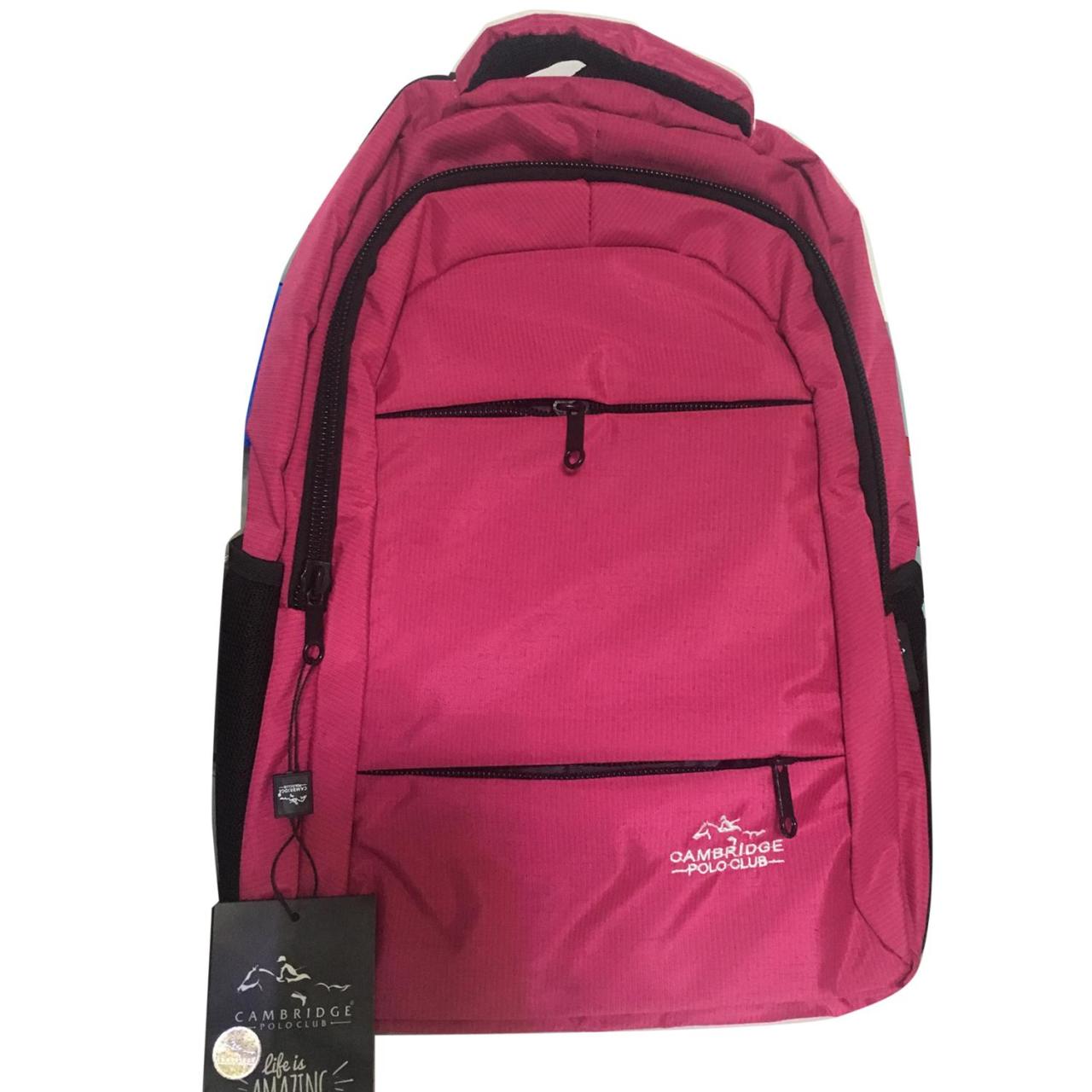 CAMBIRDGE POLO SIRT CANTASI PEMBE (1708.009)