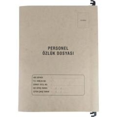 GULPAS PERSONEL OZLUK DOSYASI PLASTIK ASKILI (222)
