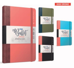 GIPTA DEFTER BULLET JOURNAL 13X21 SERT KAPAK (164)
