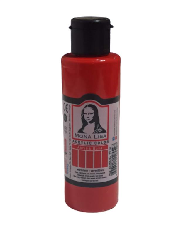 MONA LISA AKRILIK BOYA 70 ml VERMIYON (SD150-04)