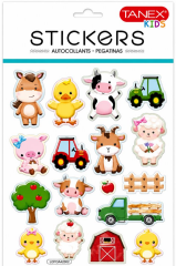 TANEX TNX-25826 PUFFY SEVIMLI CANLILAR STICKER-2