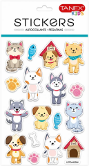 TANEX TNX-25828 PUFFY SEVIMLI CANLILAR STICKER-4