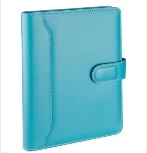 2K ORGANIZER 17x24 DEFTERLI KARELI TURKUAZ (5259)