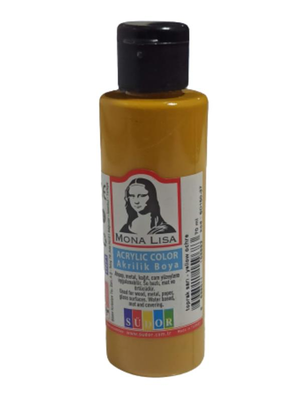 MONA LISA AKRILIK BOYA 70ml TOPRAK SARI (SD150-37)