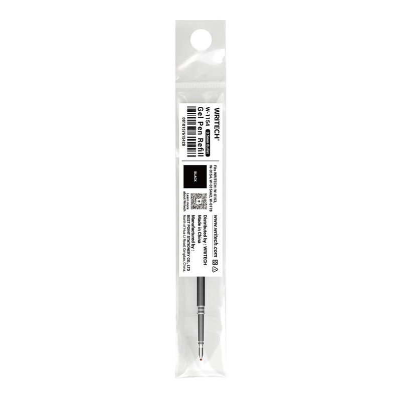 WRITECH JEL KALEM REFILI W-1154 SIYAH(W0154-W0154A