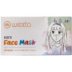 WEXTA STL3PLYKIDS MELTBROWN DESENLI COCUK MASKESI