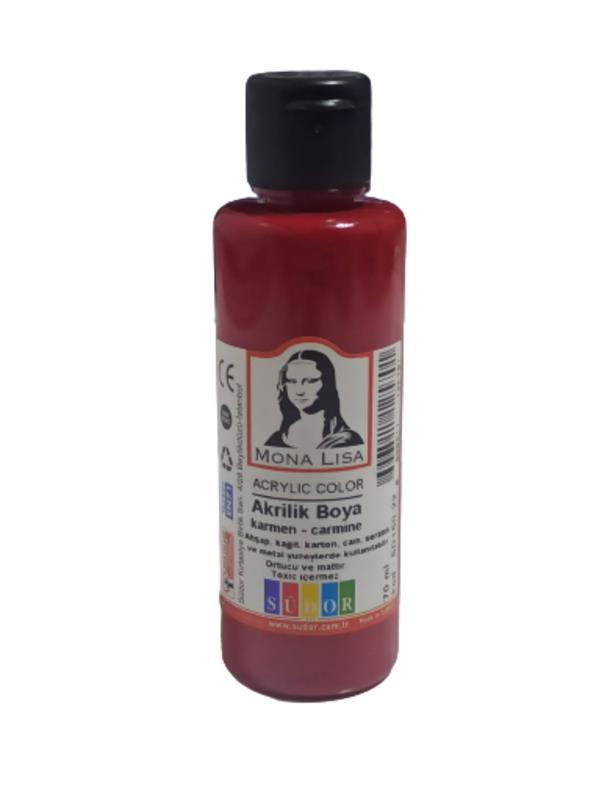 MONA LISA AKRILIK BOYA 70 ml KARMEN (SD150-22)