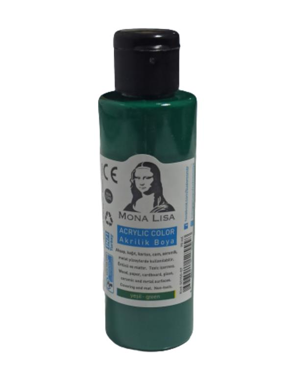 MONA LISA AKRILIK BOYA 70 ml KOYU YESIL (SD150-07)