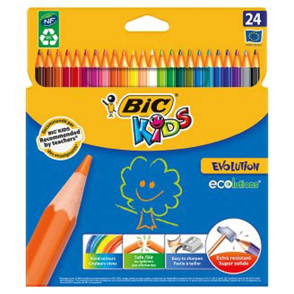 BIC EVOLUTION KURUBOYA 24 RENK (829733)