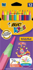 BIC EVOLUTION CIRCUS KURUBOYA 12 RENK (895769)