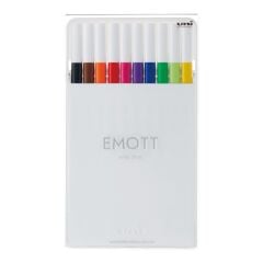 UNI FINELINER EMOTT 0.4 CANLI RNK 10LU PEM-SY/10C.