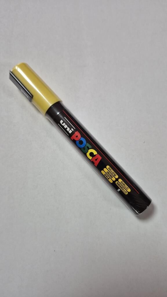 UNI POSCA POSTER MARKÖR SARI 1.8-2.5 (PC-5M)