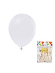 NEDI BALON PASTEL BEYAZ 20 LI