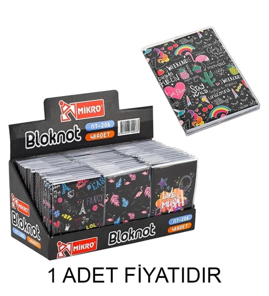 MIKRO NOT DEFTERI CIZ. (NT-206/207/208)