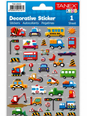 TANEX TNX-25030 PUFFY TRAFIK STICKER TEKLI