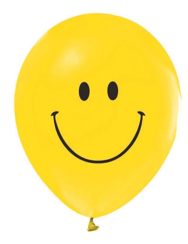 NEDI BALON GULEN YUZ BASKILI 16 LI