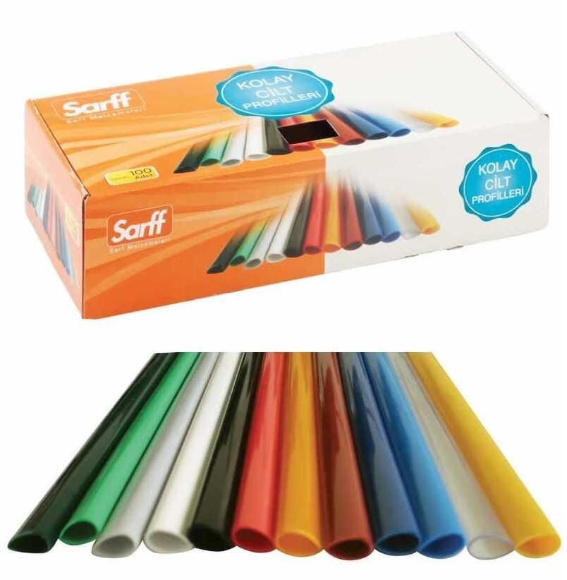 SARFF DOSYA SIRTLIGI 15mm GENIS 100 LU BEYAZ 60 SY