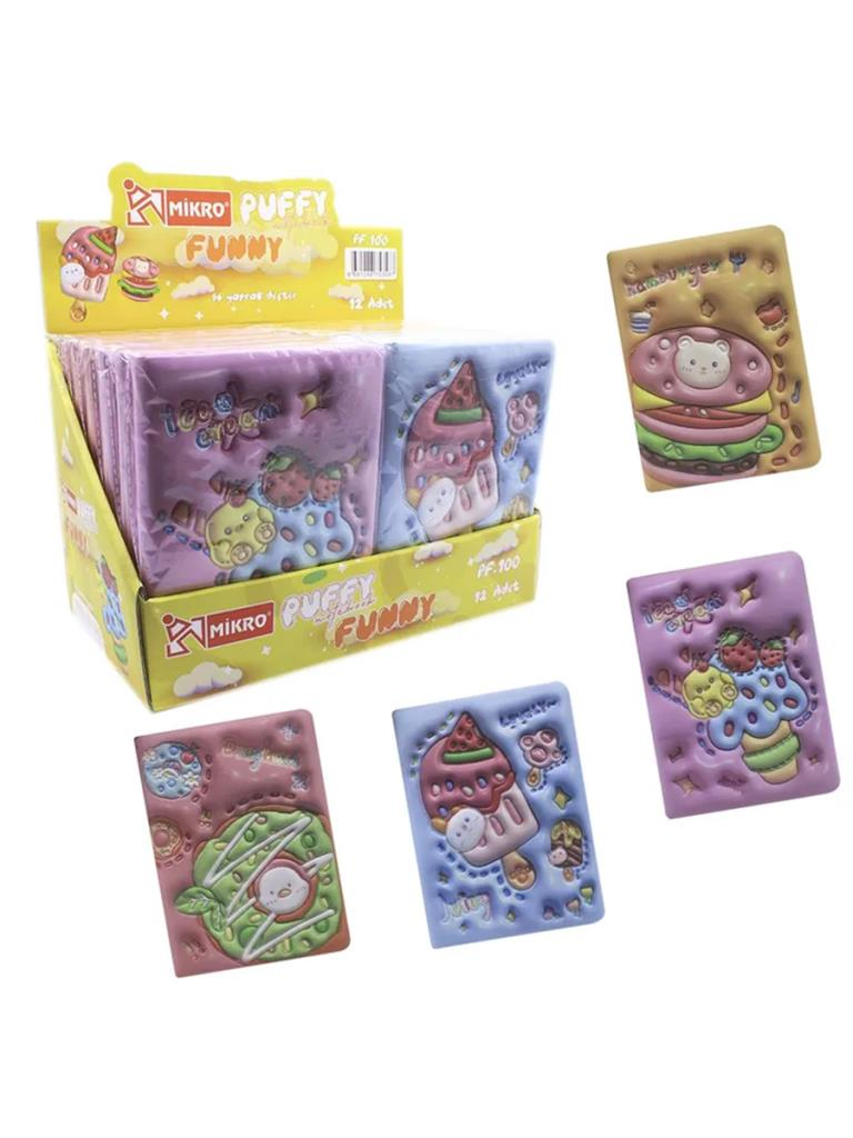 MIKRO PUFFY PF-100 FUNNY NOT DEFTERI