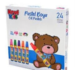 KRAF KIDS PASTEL BOYA 24 LU KK520