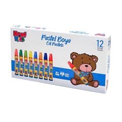 KRAF KIDS PASTEL BOYA 12 LI KK515