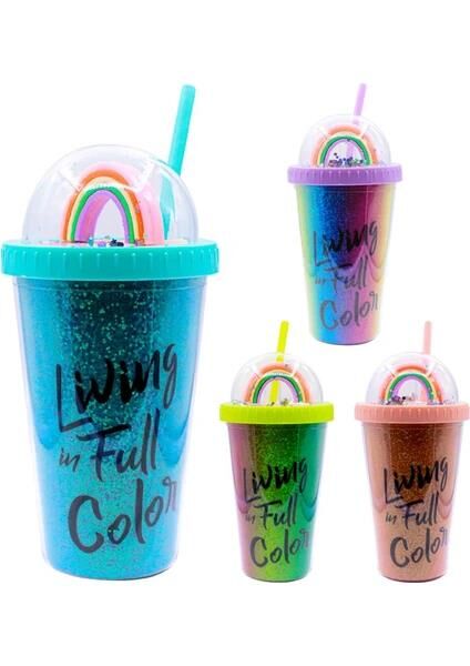 PM-3010 MILKSHAKE PIPETLI BARDAK MATARA 450 ML