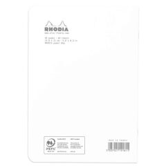 RHODIA BASIC A5 KARELI DEFTER BEYAZ KAPAK 48 YP.