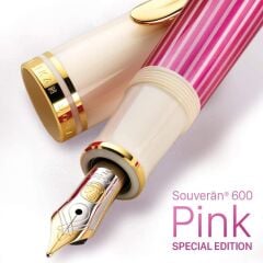 PELIKAN M600 DOLMAKALEM PEMBE