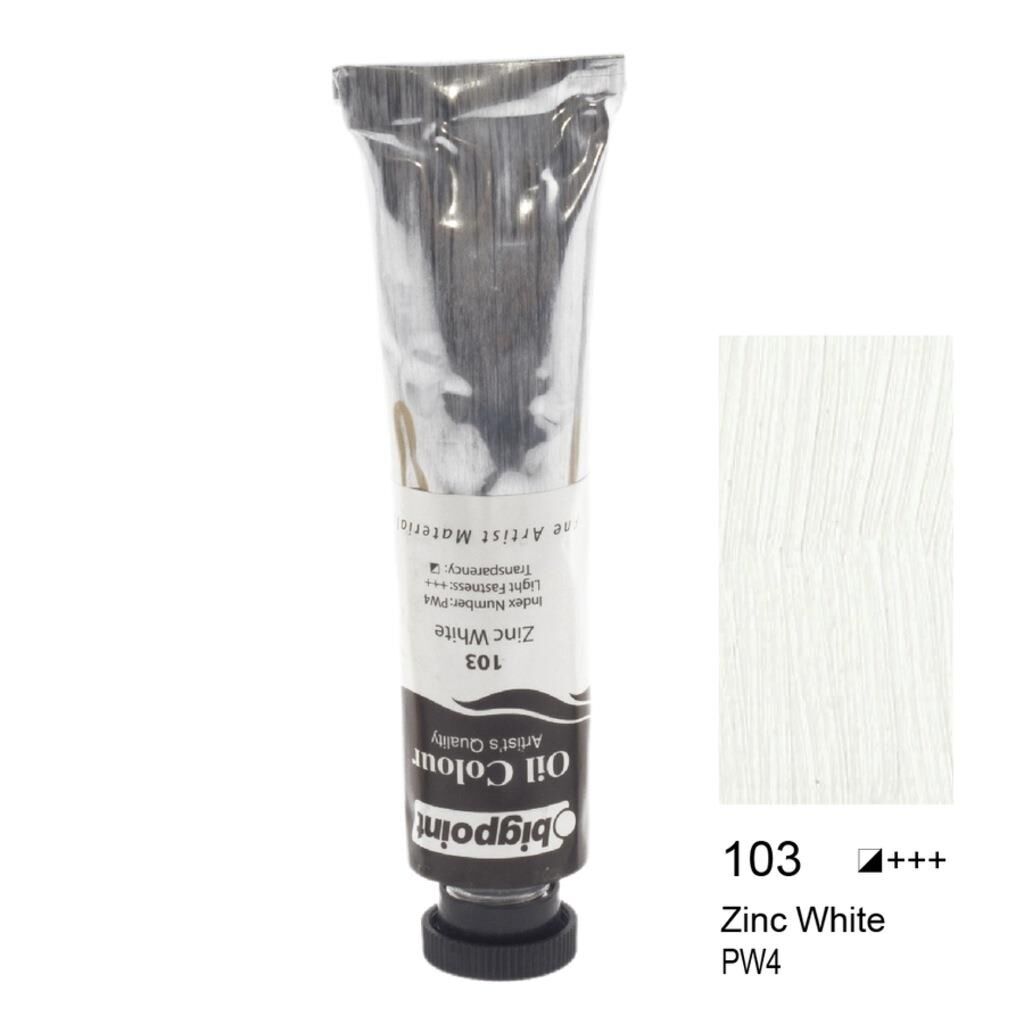 BIGPOINT 45ML ZINC WHITE (103) YAGLI BOYA