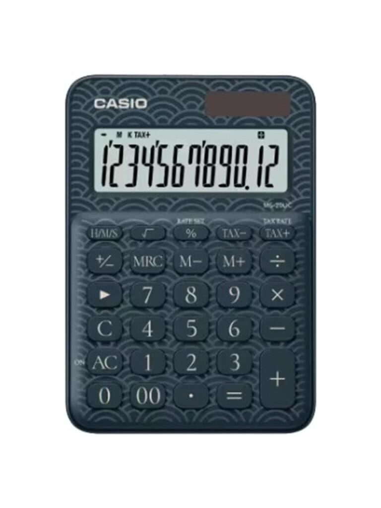 CASIO HESAP MAKINESI MASA USTU MS-20UC-JBU 12HANE