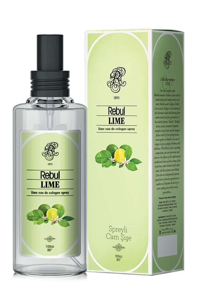 REBUL KOLONYASI LIME 125ml SPREYLI PET SISE