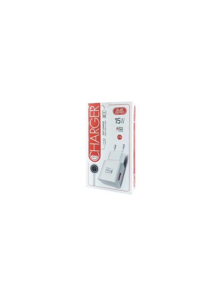 SUBZERO SG12 15w 3.1A MICRO HIZLI USB EV TIPI SARJ