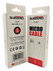 SUBZERO CL29 MICRO USB SARJ VE DATA KABLOSU