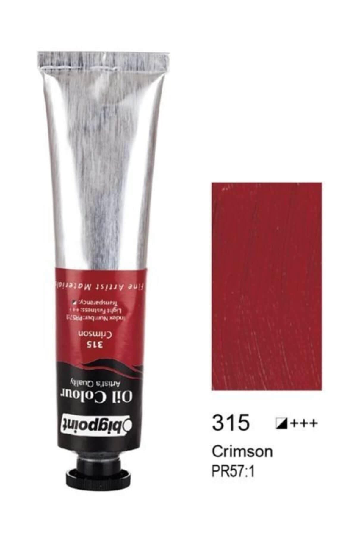 BIGPOINT 45ML CRIMSON KOYU KIRMIZI(315) YAGLI BOYA