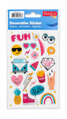 TANEX TNX-25824 PUFFY YAZ MEVSIMI STICKER