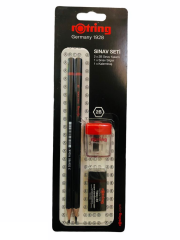 ROTRING SINAV SETI KURSUN KALEM+SILGI+KALEMTRA BLS