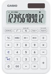 CASIO HESAP MAKINESI MASAUSTU MS-20YC-WE BEYAZ