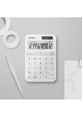 CASIO HESAP MAKINESI MASAUSTU MS-20YC-WE BEYAZ